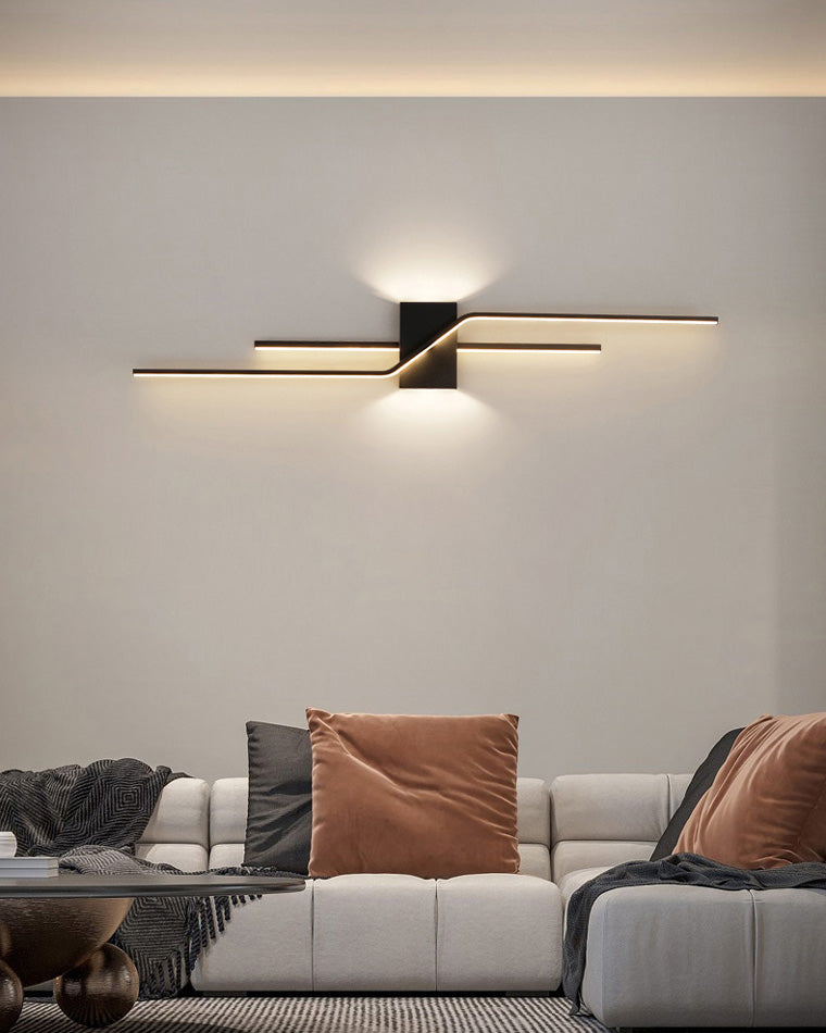 Olverai Sculptural Up Down Wall Sconce