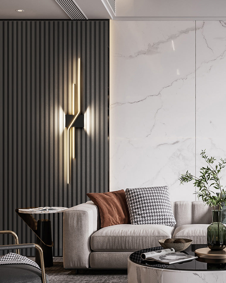 Olverai Sculptural Up Down Wall Sconce