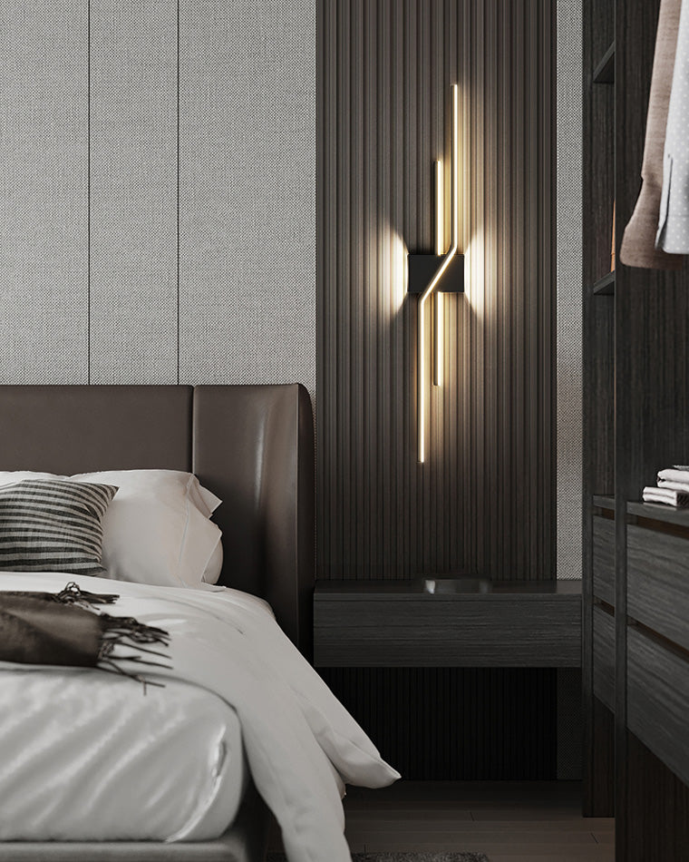 Olverai Sculptural Up Down Wall Sconce