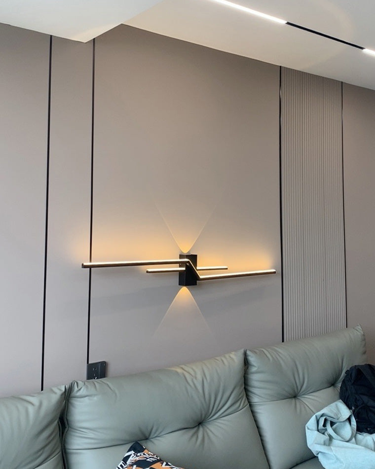 Olverai Sculptural Up Down Wall Sconce