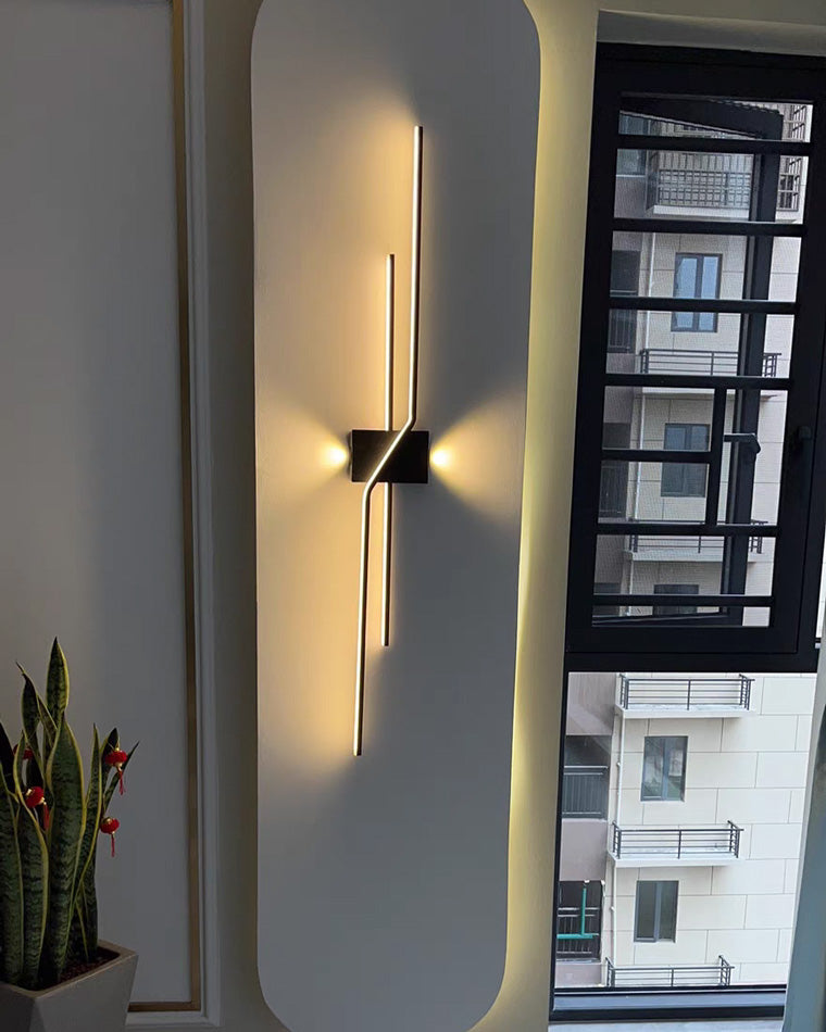 Olverai Sculptural Up Down Wall Sconce