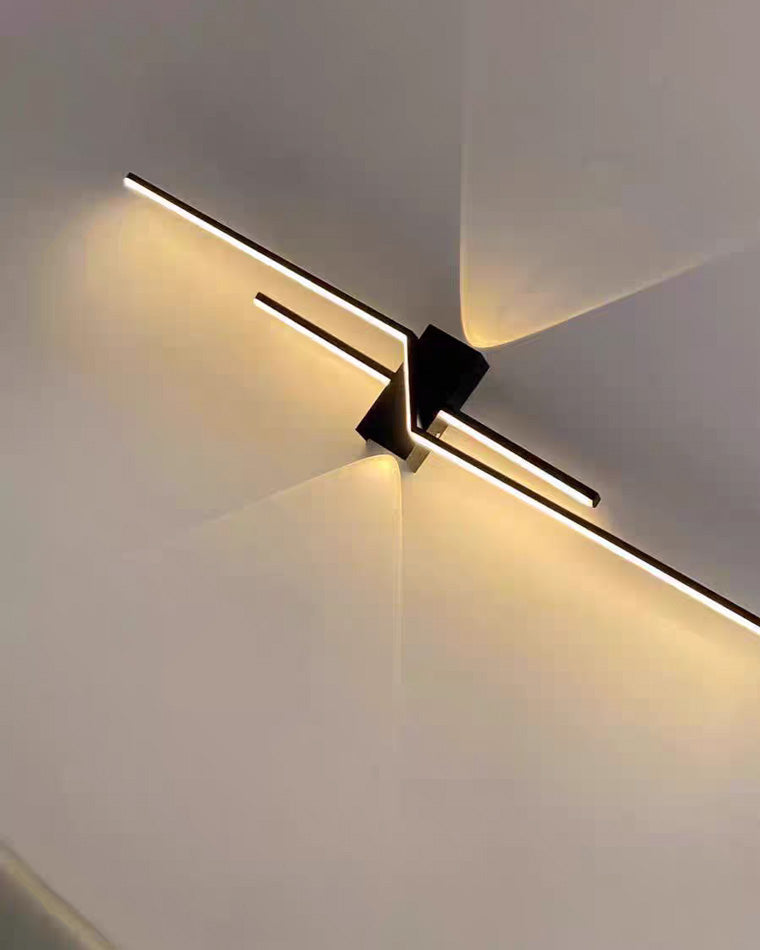 Olverai Sculptural Up Down Wall Sconce