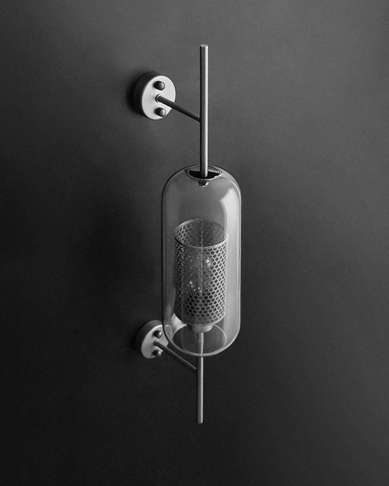 Olverai Industrial Hurricane Wall Sconce