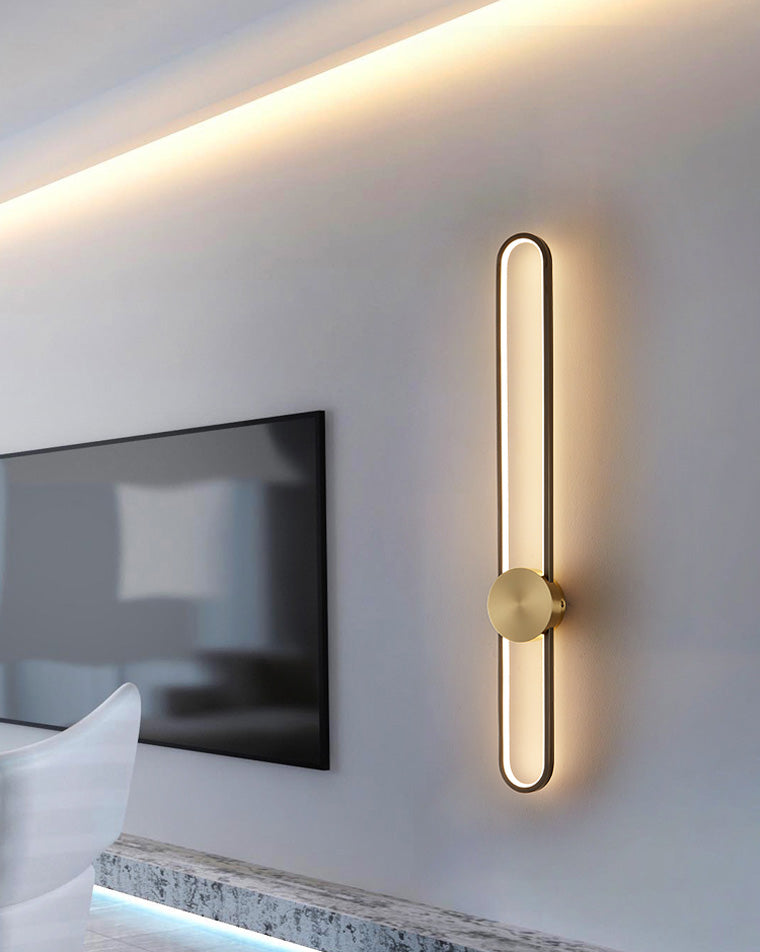 Olverai Long Oval LED Wall Sconce