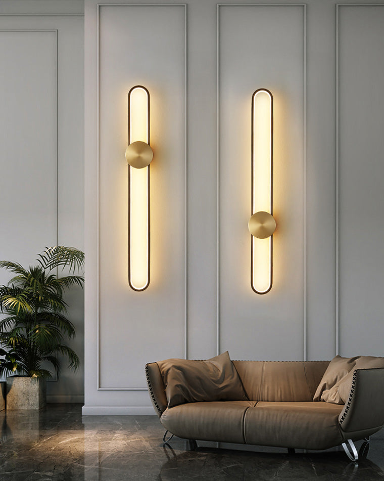 Olverai Long Oval LED Wall Sconce