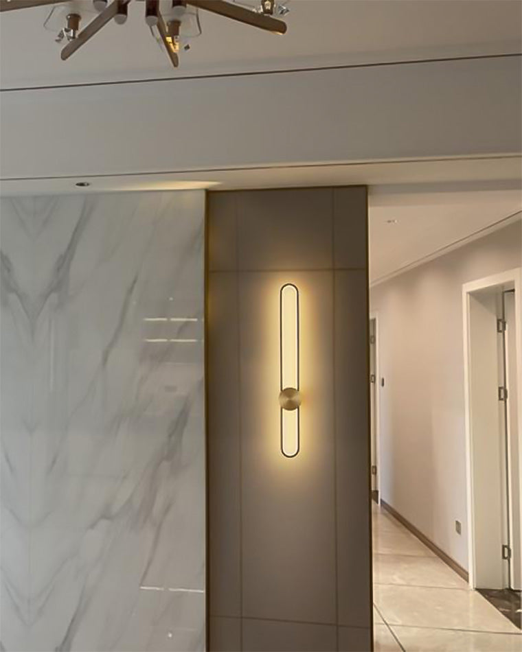 Olverai Long Oval LED Wall Sconce