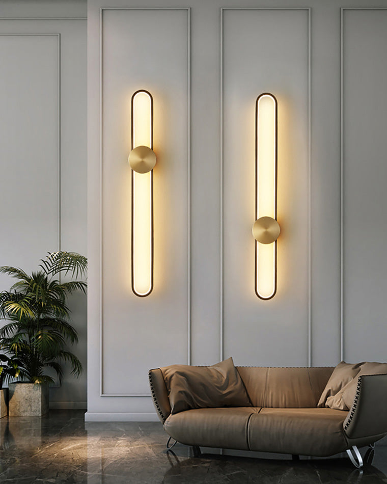 Olverai Long Oval LED Wall Sconce