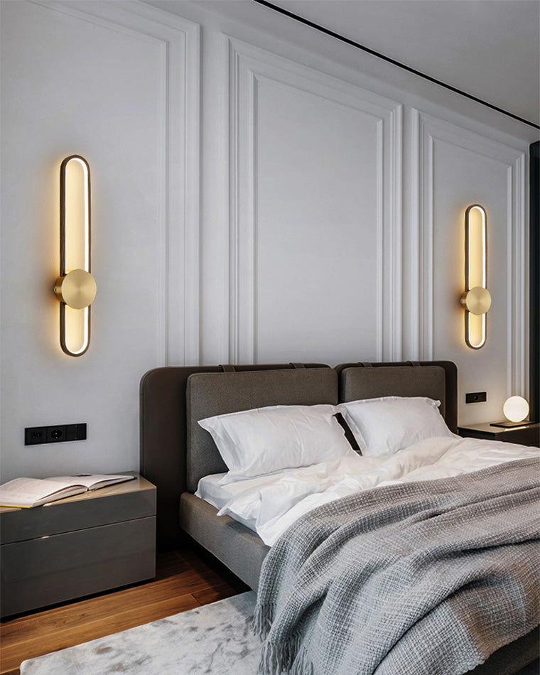 Olverai Long Oval LED Wall Sconce