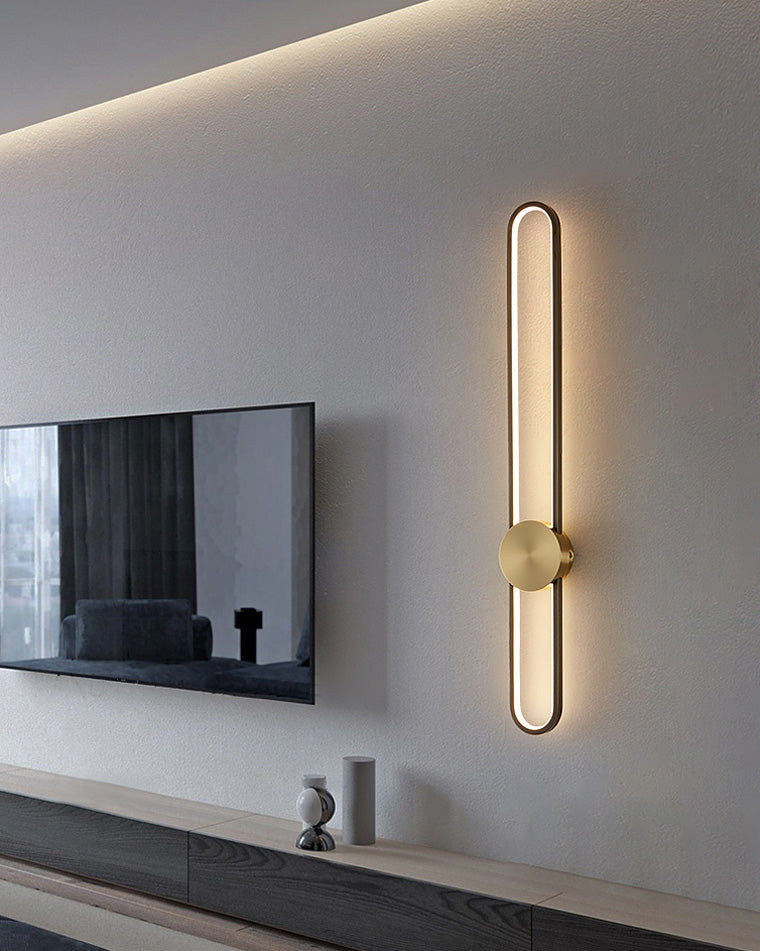Olverai Long Oval LED Wall Sconce