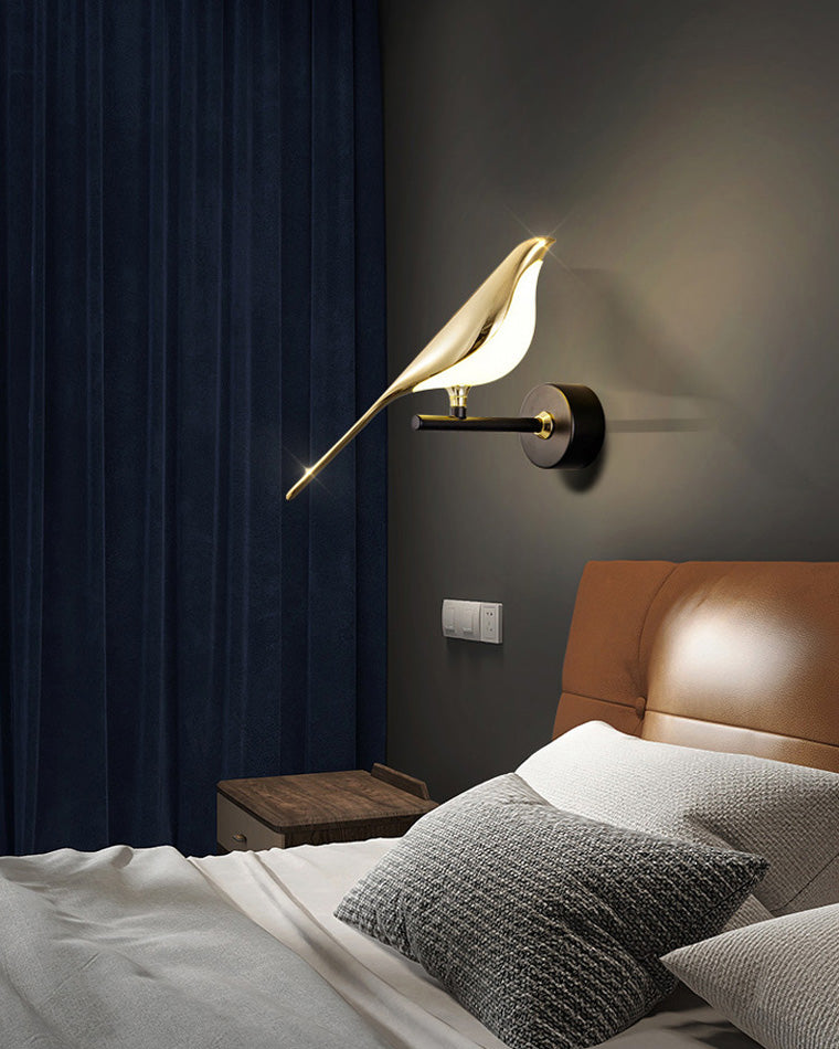 Olverai Gold Birds Wall Sconce