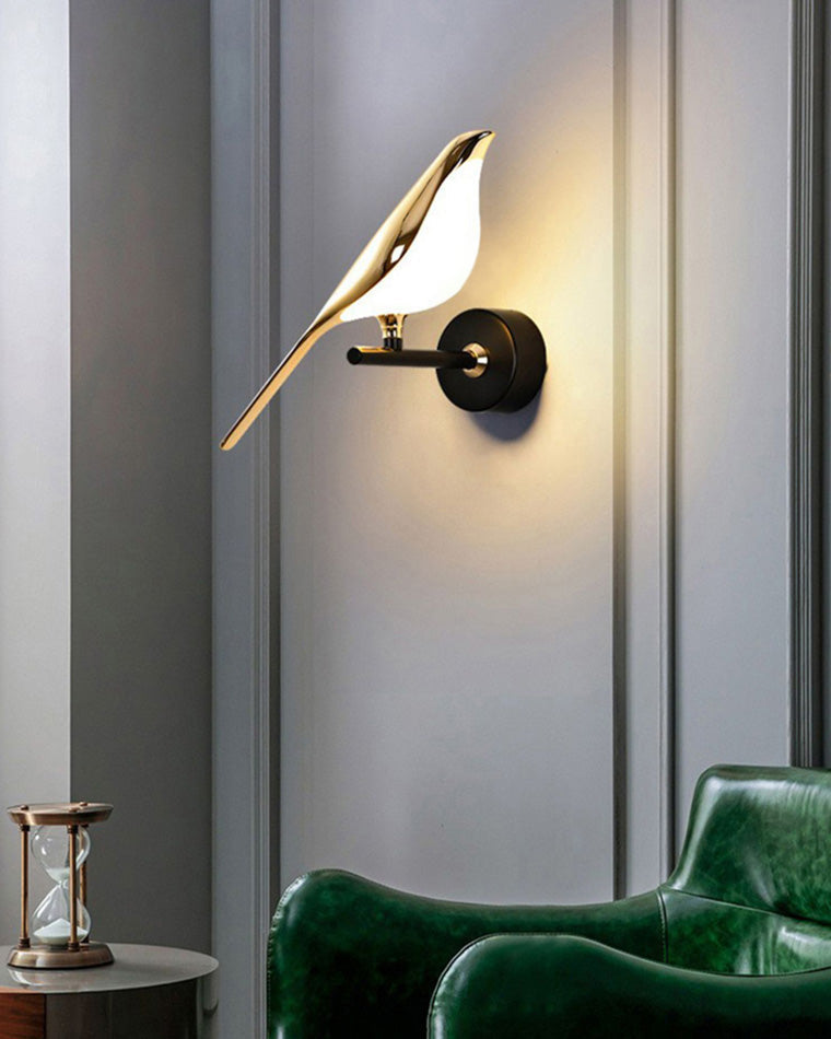 Olverai Gold Birds Wall Sconce