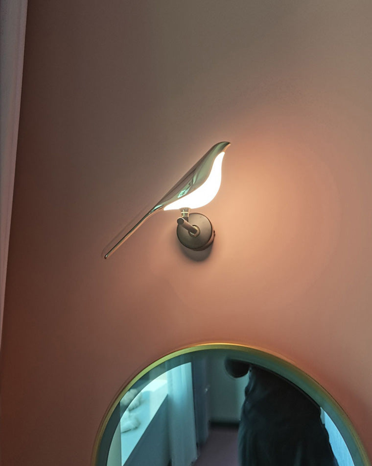 Olverai Gold Birds Wall Sconce