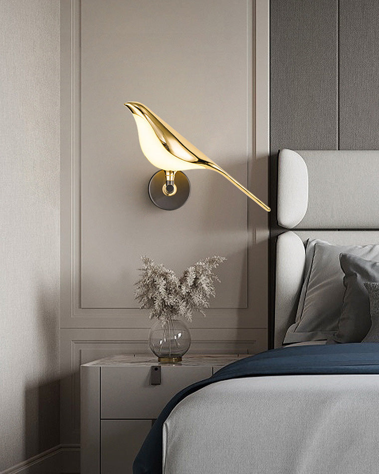 Olverai Gold Birds Wall Sconce
