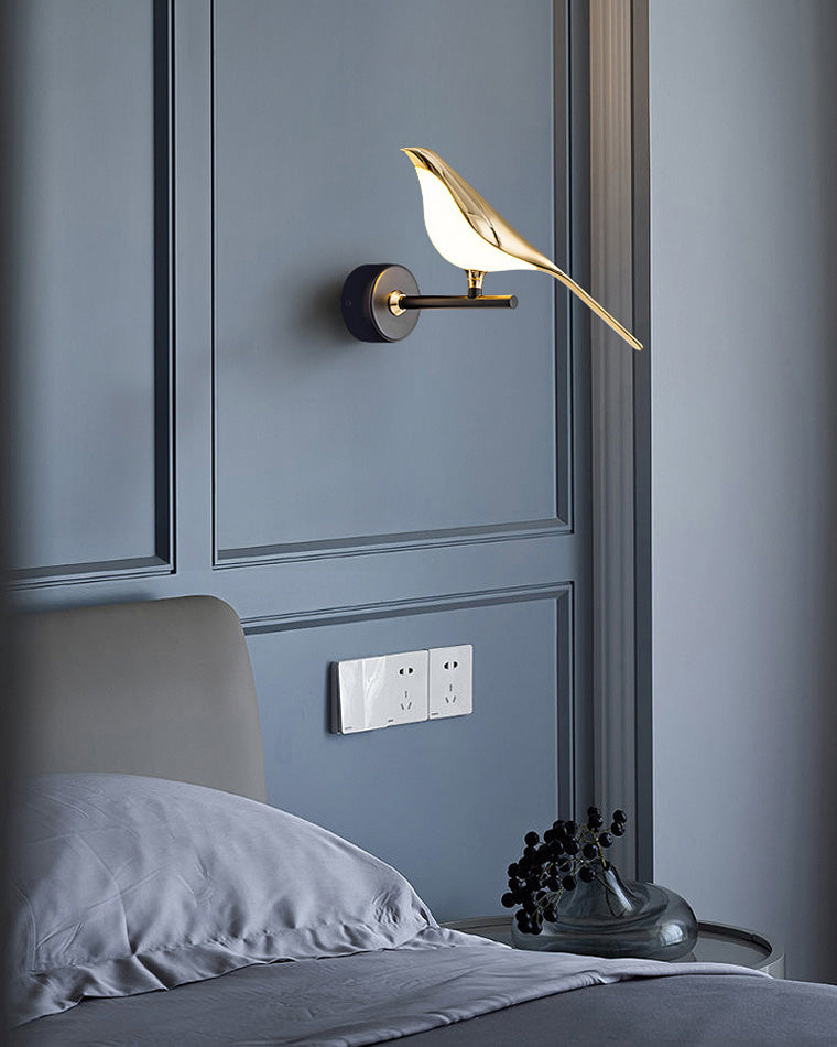 Olverai Gold Birds Wall Sconce