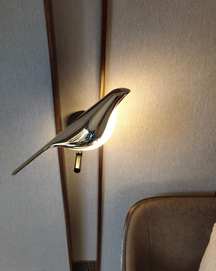 Olverai Gold Birds Wall Sconce