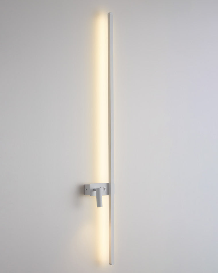 Olverai Switchable Long Linear Wall Sconce with Spotlight