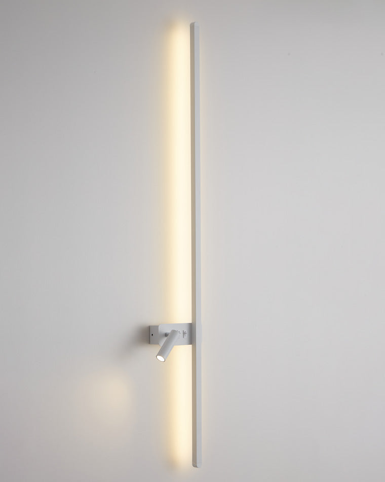 Olverai Switchable Long Linear Wall Sconce with Spotlight
