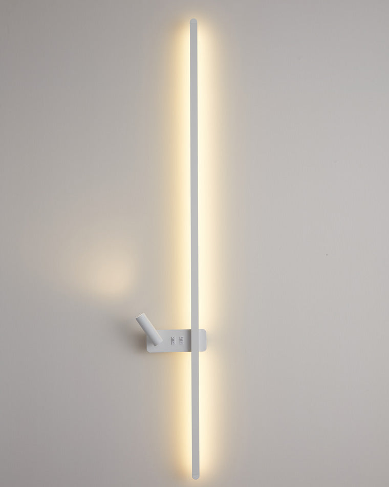 Olverai Switchable Long Linear Wall Sconce with Spotlight