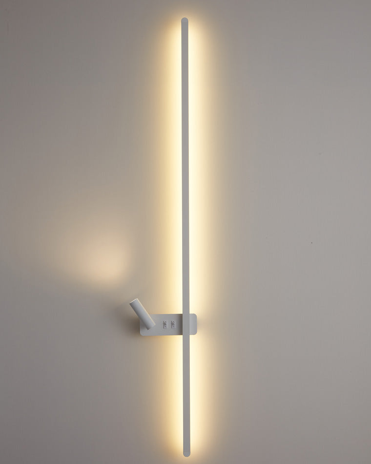 Olverai Switchable Long Linear Wall Sconce with Spotlight