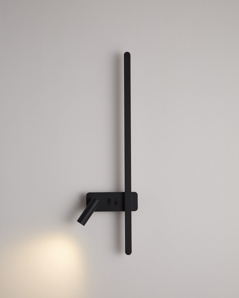 Olverai Switchable Long Linear Wall Sconce with Spotlight