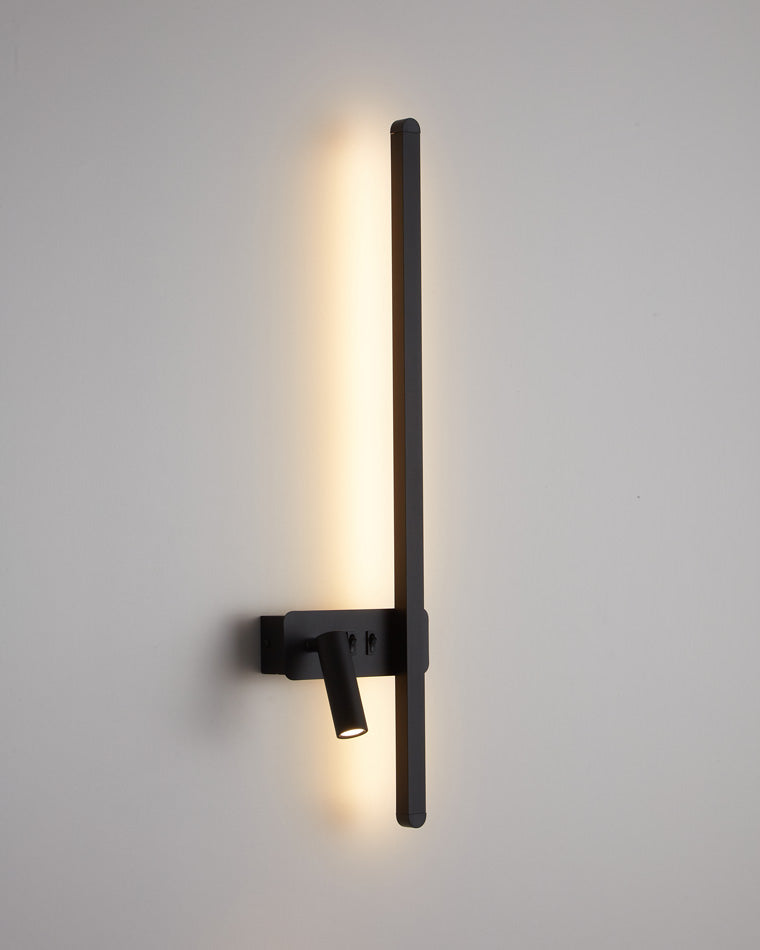 Olverai Switchable Long Linear Wall Sconce with Spotlight