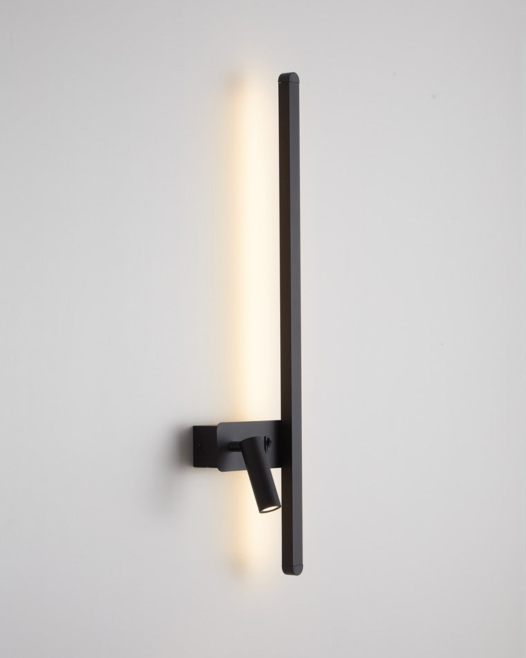 Olverai Switchable Long Linear Wall Sconce with Spotlight