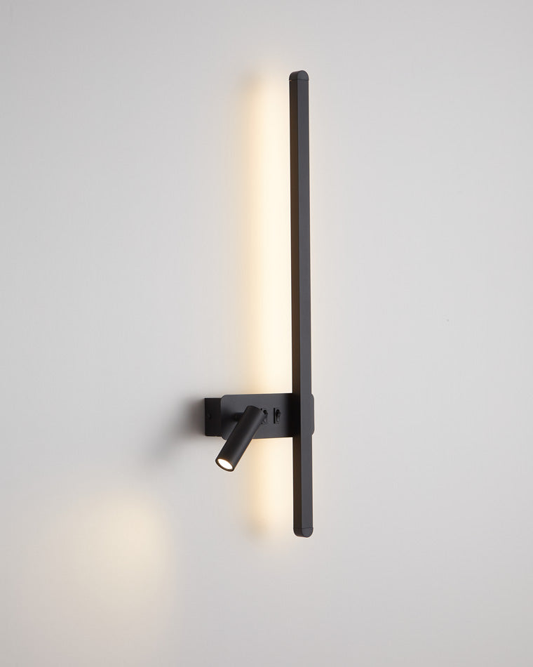 Olverai Switchable Long Linear Wall Sconce with Spotlight
