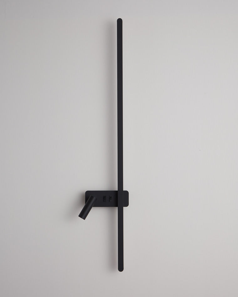 Olverai Switchable Long Linear Wall Sconce with Spotlight