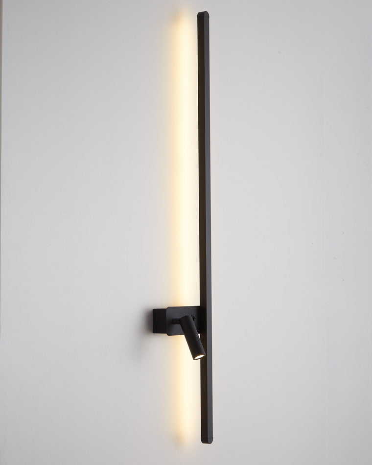 Olverai Switchable Long Linear Wall Sconce with Spotlight
