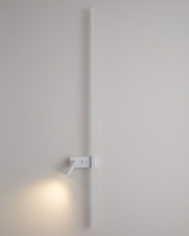 Olverai Switchable Long Linear Wall Sconce with Spotlight