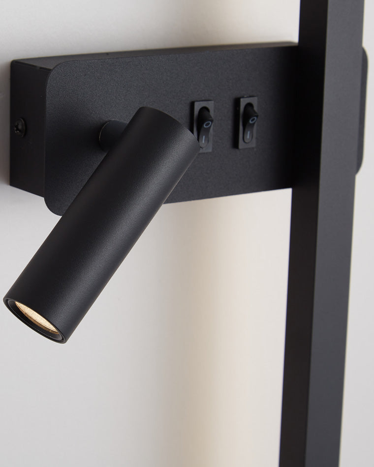 Olverai Switchable Long Linear Wall Sconce with Spotlight