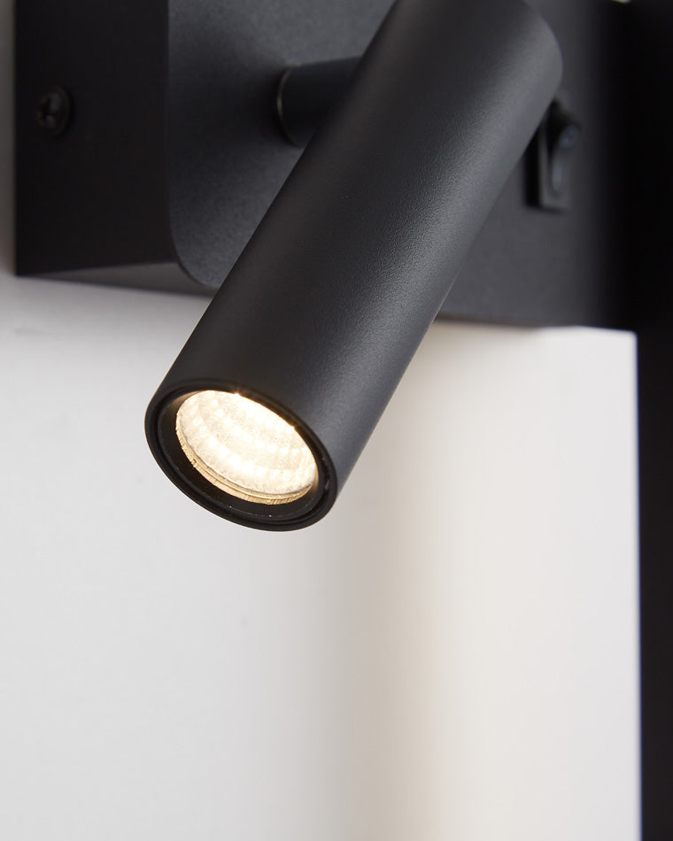 Olverai Switchable Long Linear Wall Sconce with Spotlight