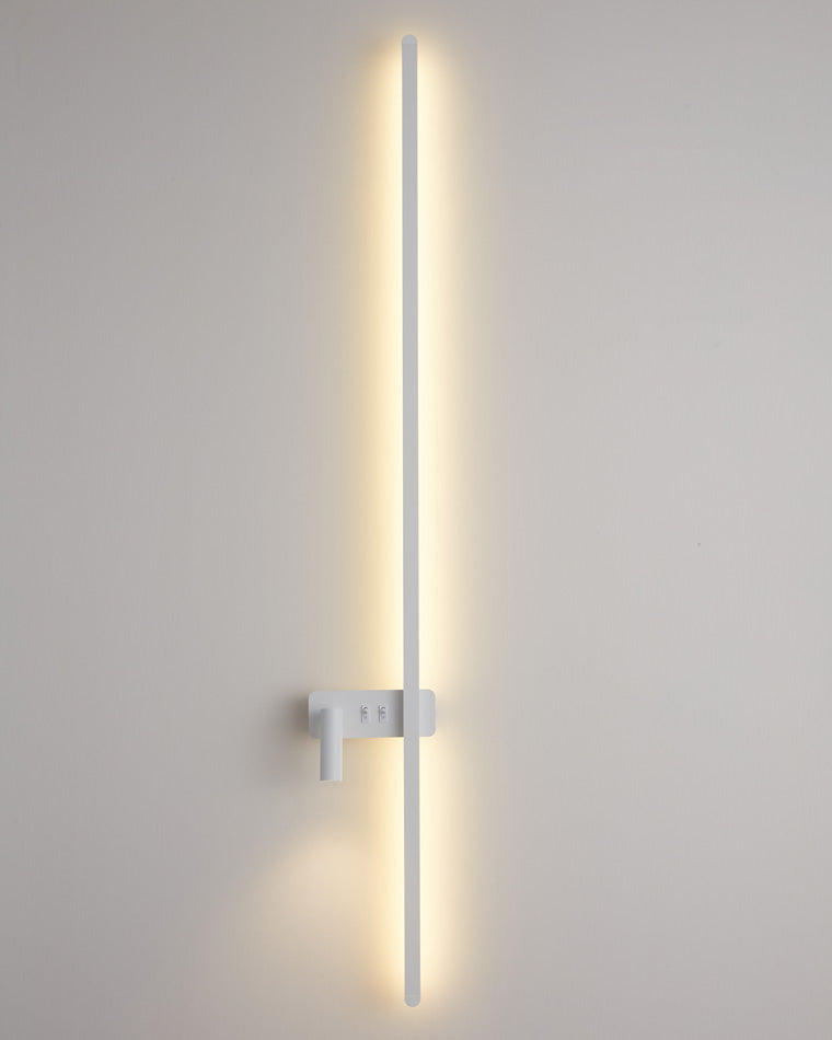 Olverai Switchable Long Linear Wall Sconce with Spotlight