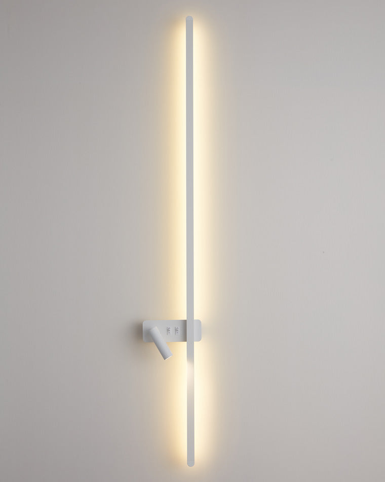 Olverai Switchable Long Linear Wall Sconce with Spotlight