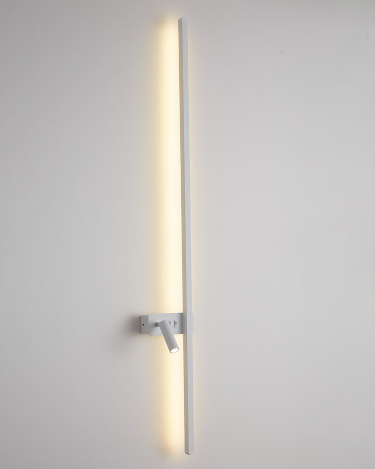 Olverai Switchable Long Linear Wall Sconce with Spotlight