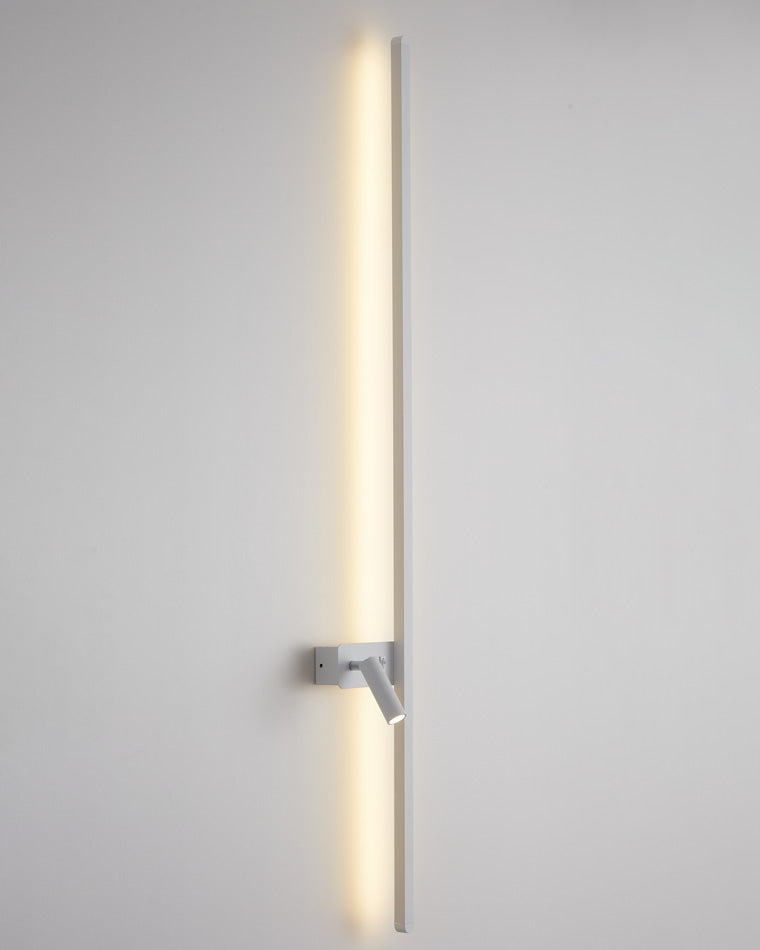 Olverai Switchable Long Linear Wall Sconce with Spotlight