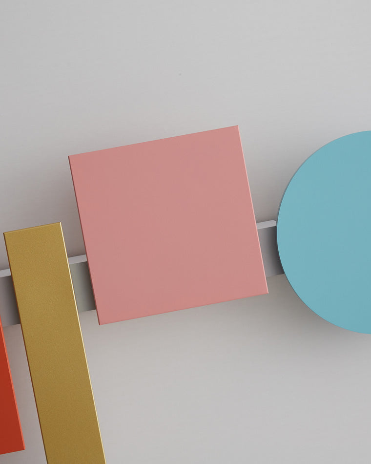 Olverai Colorful Sculptural Art Wall Sconce