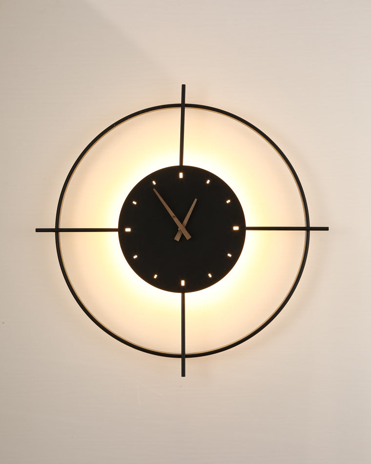 Olverai Wall Clock with Led Light