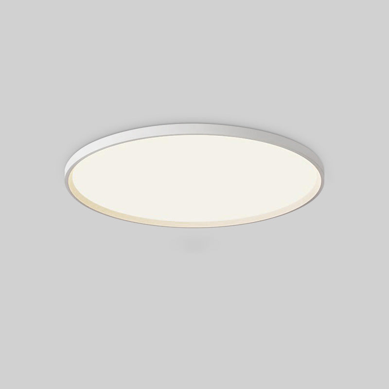Olverai Flat Round Flush Mount Ceiling Light