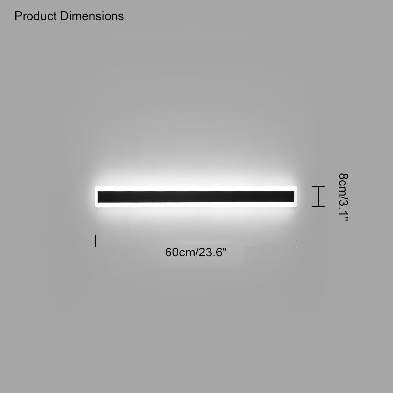 Olverai Outdoor Linear Wall Light