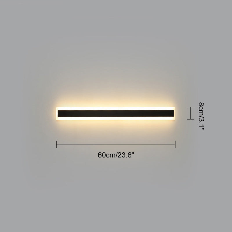 Olverai Outdoor Linear Wall Light