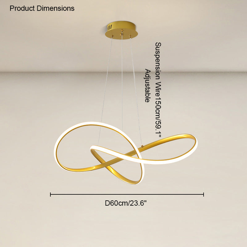 OlveraiFusion Infinity Pendant Light