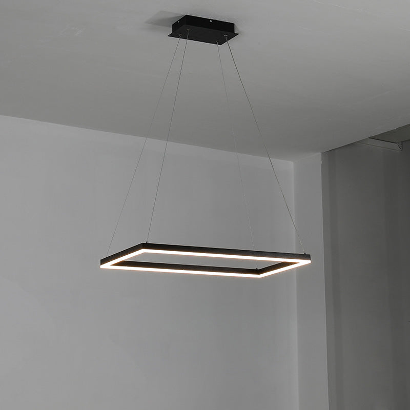OlveraiTiered Rectangular LED Chandelier