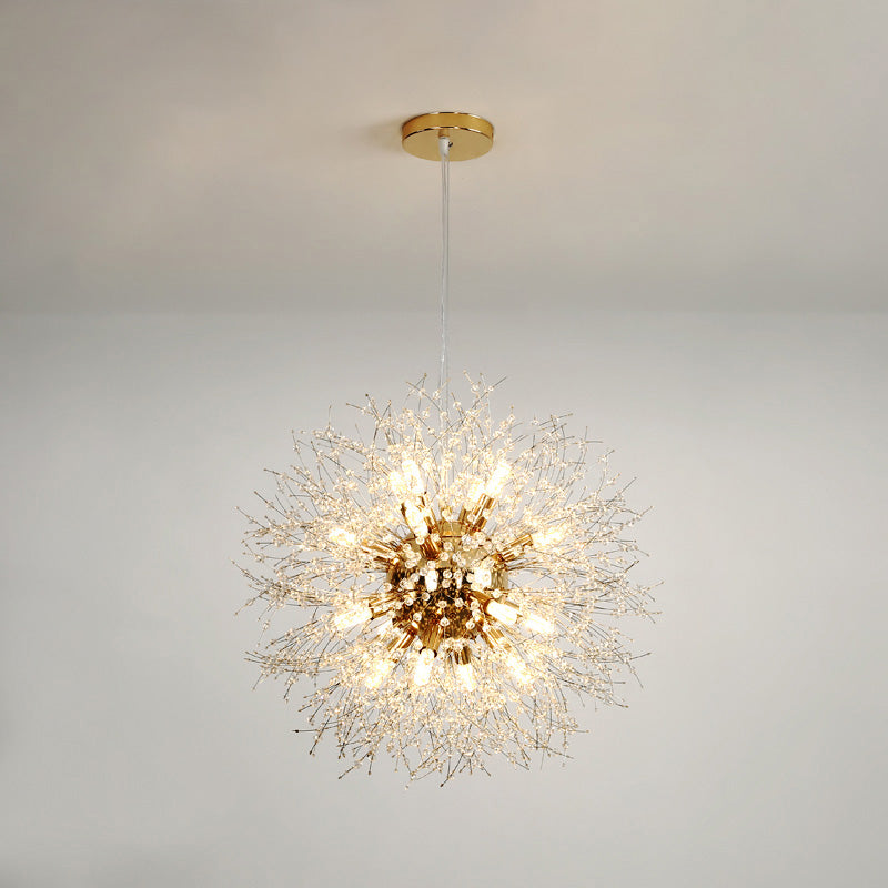 Olverai Dandelion Starburst Crystal Chandelier