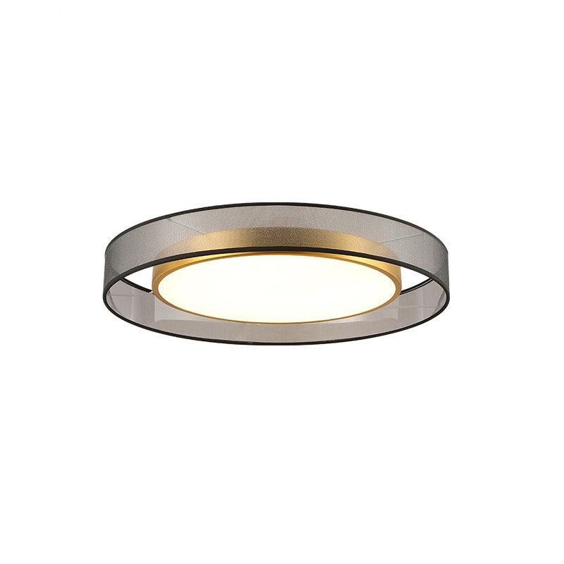 Olverai Fabric Round Ceiling Light
