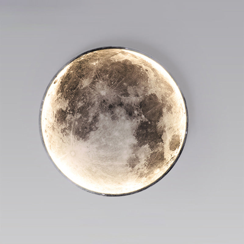 Olverai Moon/Earth Round Wall Sconce