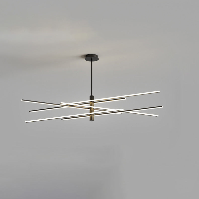 Olverai Adjustable Linear Led Chandelier
