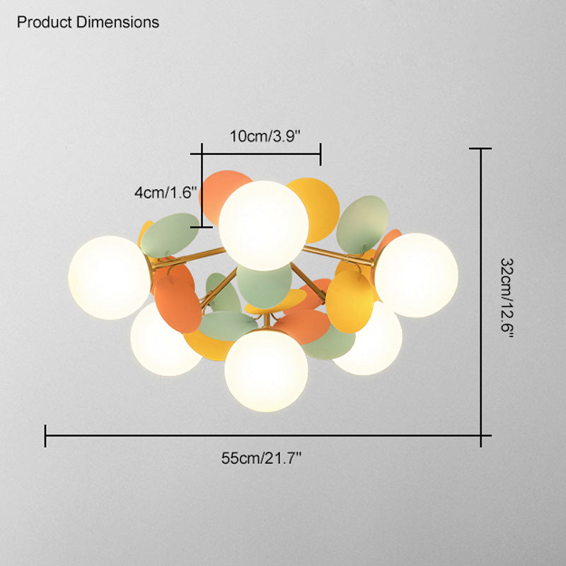 Olverai Branching Bubble Chandelier