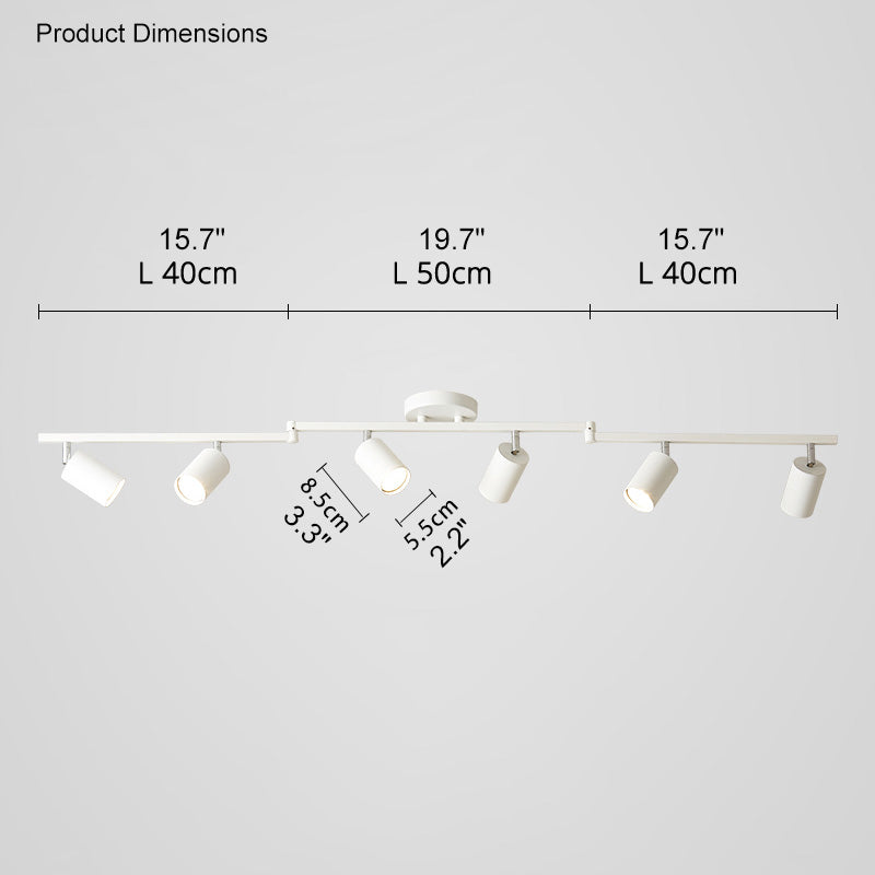 Olverai Directional LED Spotlights Kitchen Ceiling Light