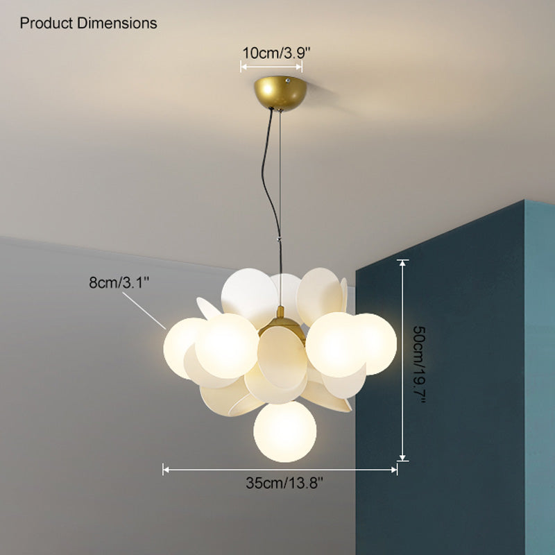 Olverai Branching Bubble Chandelier